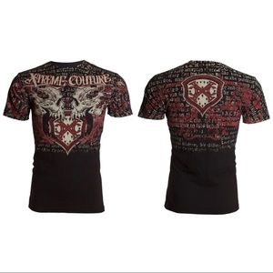 Xtreme Couture By Affliction Herren T-Shirt Dark Ha Produktbild-Vorschau 4